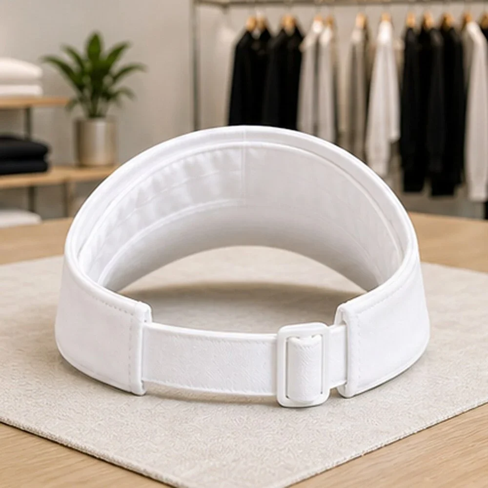 ALO Yoga White Everyday Open Top Visor Hat NWT
